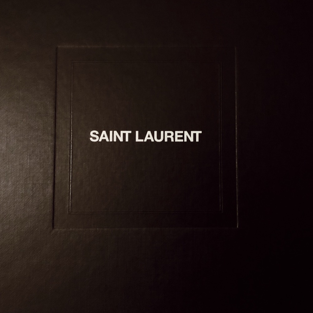 SAINT LAURENT BILLY PLATFORM BOOTIE // SIZE 38